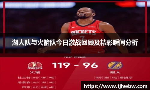 湖人队与火箭队今日激战回顾及精彩瞬间分析